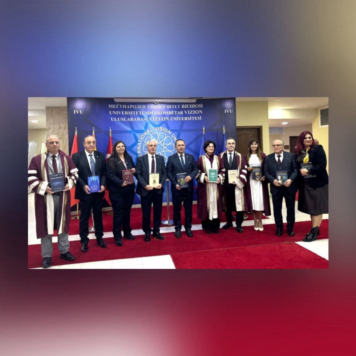 VİZYON ÜNİVERSİTESİ’NDE 12. KURULUŞ YIL DÖNÜMÜNDE 9 AKADEMIK KİTAP TANITILDI